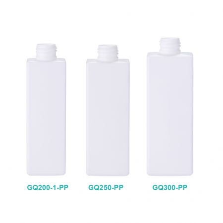 Bouteille de lotion carrée